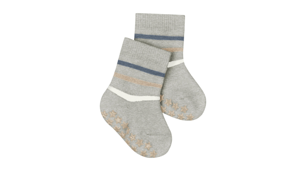 FALKE CATSPADS MULTI STRIPE Baby Vollplüsch Stoppersocken