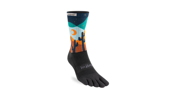Injinji ARTIST DESIGNED TRAIL Midweight Crew