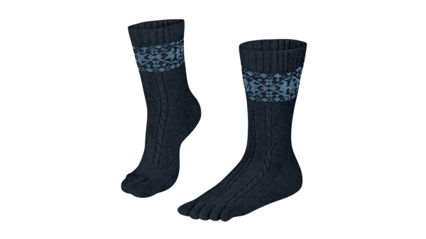 Knitido MERINO & KASCHMIR Zehensocken