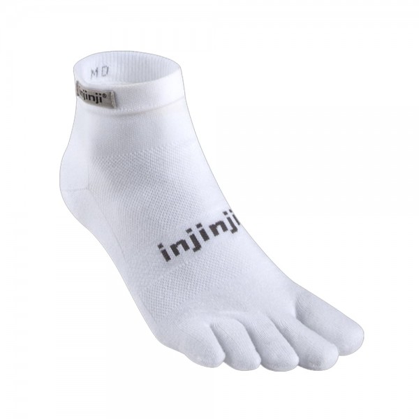 Injinji® Run Lightweight Mini- Crew white