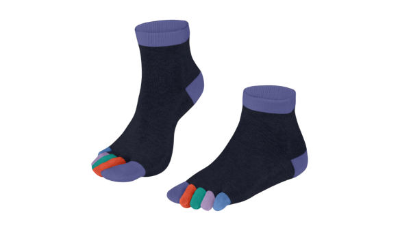 Knitido RAINBOWS Zehensocken kurz (ab 2023)