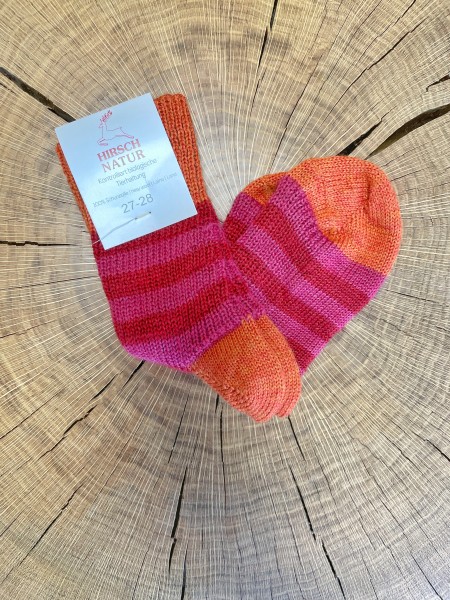 Hirsch Natur RINGELSTRUMPF Kids