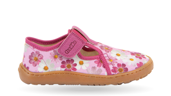 Froddo BAREFOOT CANVAS T-BAR vegan