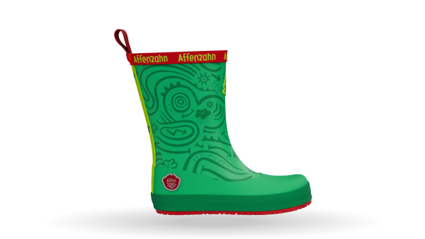 Affenzahn PLASHY Gummistiefel vegan
