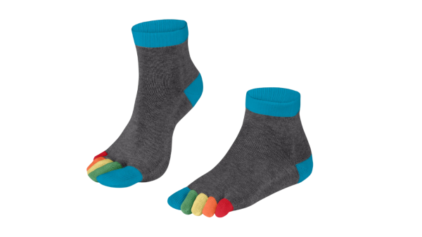 Knitido RAINBOWS Zehensocken kurz (ab 2023)