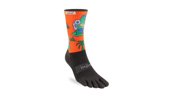 Injinji ARTIST DESIGNED TRAIL Midweight Crew