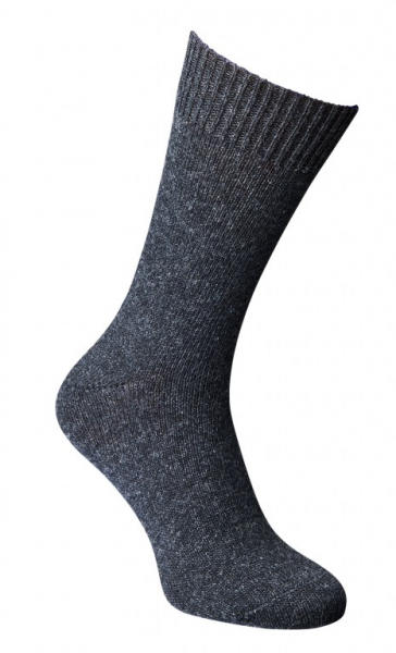 Fellhof Alpaka - Wolle - Socken “Dünn” anthrazit