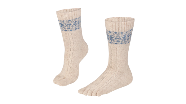 Knitido MERINO & KASCHMIR Zehensocken