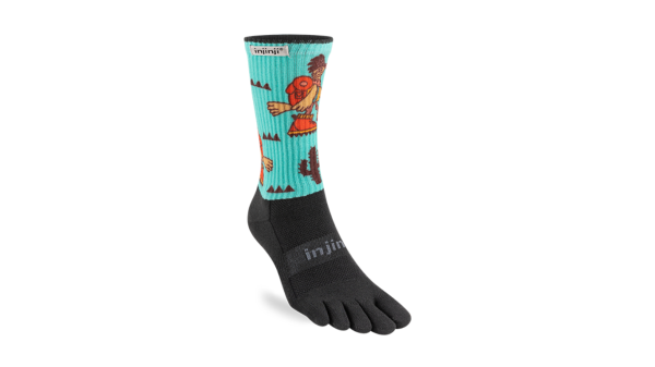 Injinji ARTIST DESIGNED TRAIL Midweight Crew