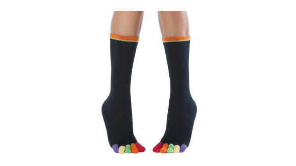 Knitido RAINBOWS Zehensocken wadenlang