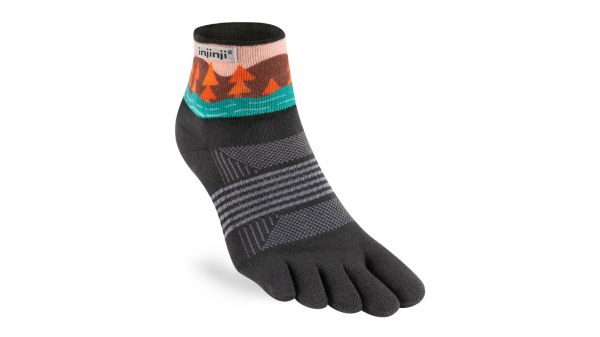 Injinji ARTIST DESIGNED TRAIL Midweight Mini-Crew