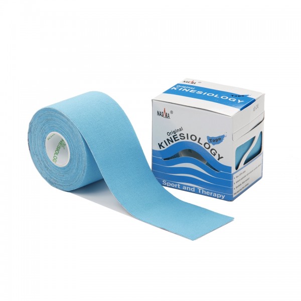 Nasara® Tape classic 5 cm x 5 m Rolle blau/türkis