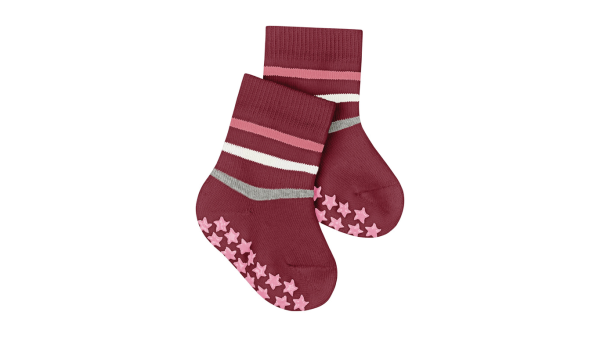 FALKE CATSPADS MULTI STRIPE Baby Vollplüsch Stoppersocken