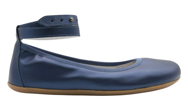 Aylla BALLERINA Leder metallic-blau