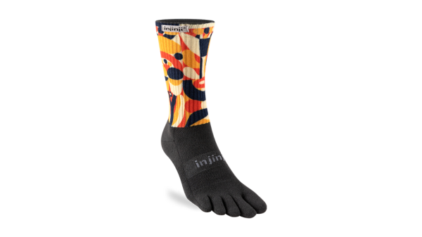 Injinji ARTIST DESIGNED TRAIL Midweight Crew