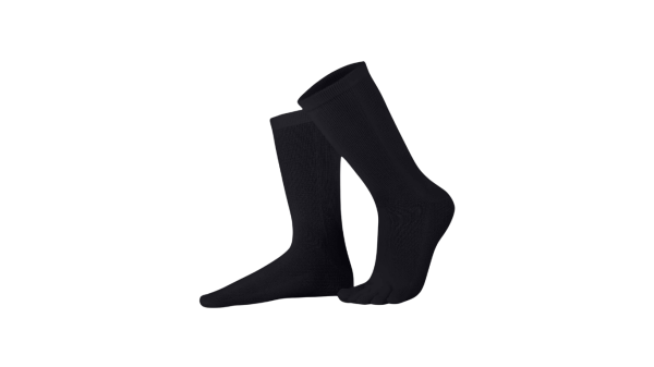 Knitido ESSENTIALS Cotton Zehensocken wadenlang