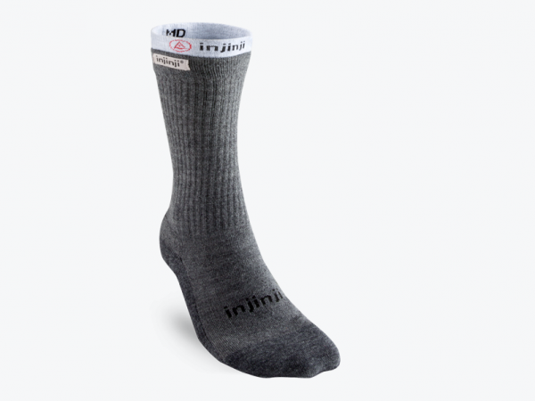 Women´s Liner + Hiker Crew Corcoal Gray
