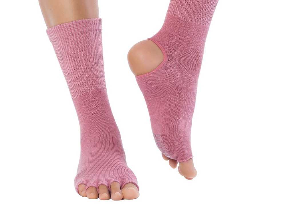 YiJiuBa Zehensocken Damen - Unsichtbare No-Show Socken Mit Rutschfester Sohle