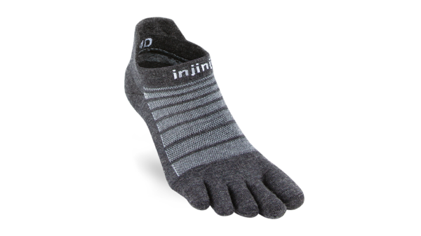 Injinji RUN Lightweight No-Show Merino Wool